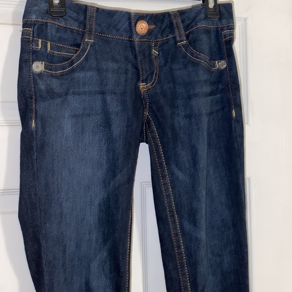 Candie’s Dark Blue Low Rise Skinny Jeans NWOT - Picture 6 of 14